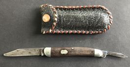 ANTIKES SACKMESSER MIT ETUI