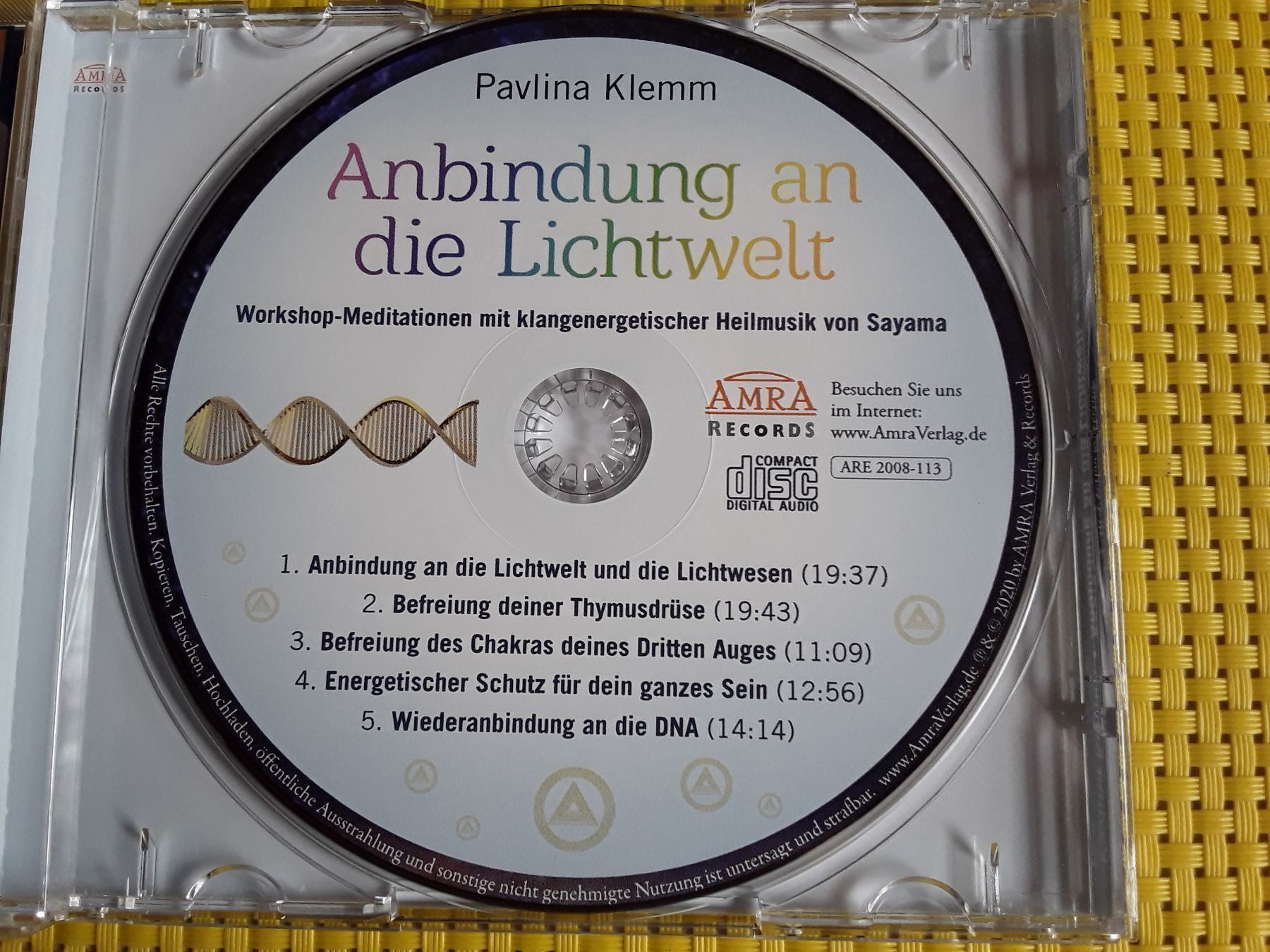 CD: CD - Anbindung an die Lichtwelt – Nuovo e nell'imballaggio originale da Rebstein venduto da Buchsi03 2