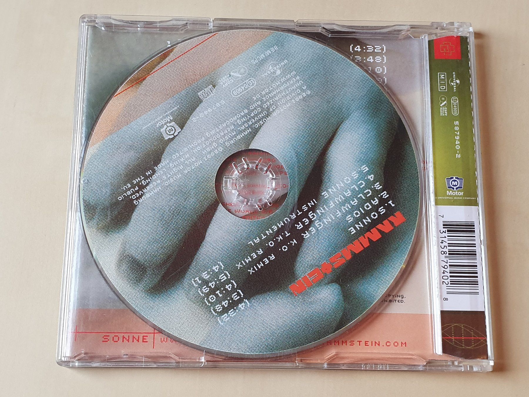 CD: Rammstein Sonne – Usato da Stansstad venduto da collectorsshop 1