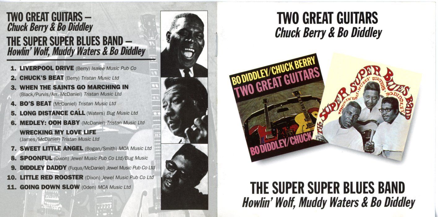 CDs: CD - BERRY/DIDDLEY 2 great guitars & SUPER BLUES BAND – Gebraucht aus Morges von evnocha3 3