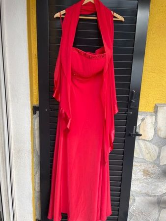 NEU Damen Cocktailkleid Abend Kleid rot 40 Marke Malibu