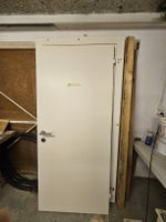 Zimmertür weiss inkl. Holzrahmen / Zarge