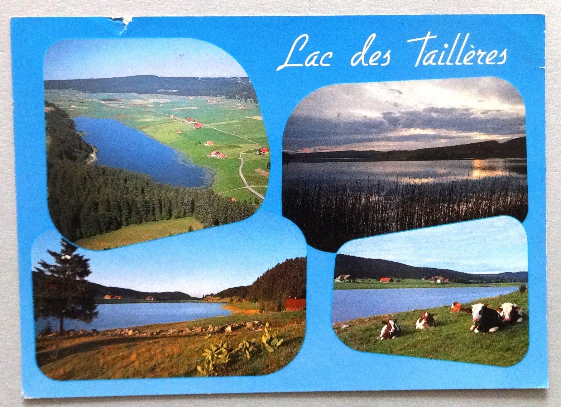 Cartoline postali: Lac des Taillères – Usato da Fétigny venduto da Billy2miny