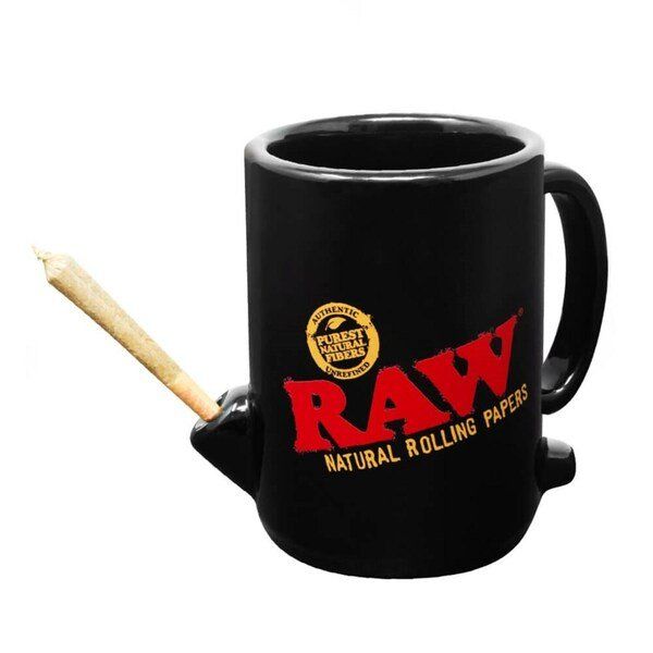 Tazze: Kaffeetasse: RAW wake up & bake up mug – Nuovo e nell'imballaggio originale da Buchs SG venduto da Pocolocoli 1