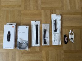 Xiaomi mi Band 9 mit viel Zubehör