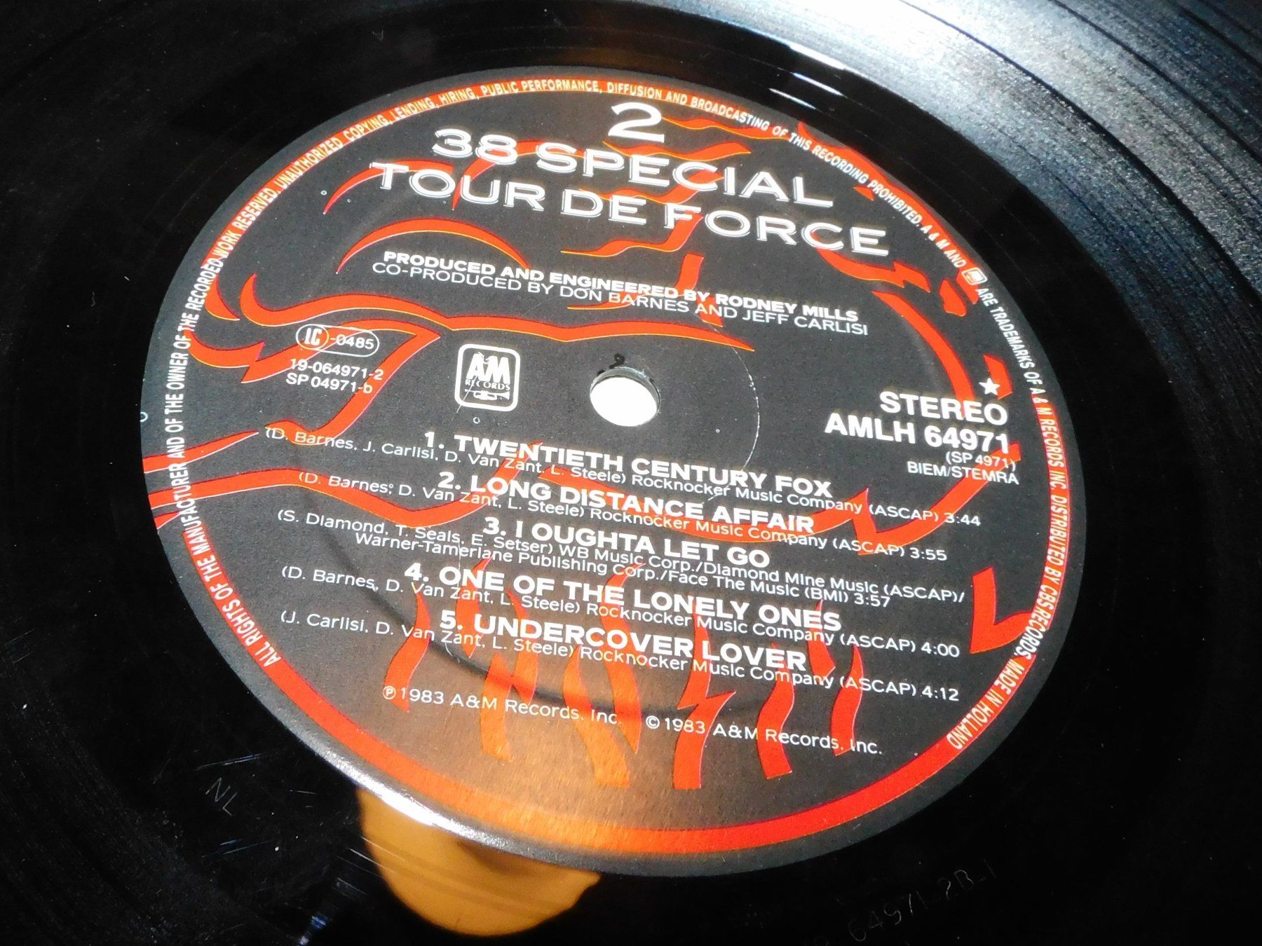 Dischi in vinile: LP - 1983 - 38 special - Tour de Force    LP – Usato da Sursee venduto da 76 3