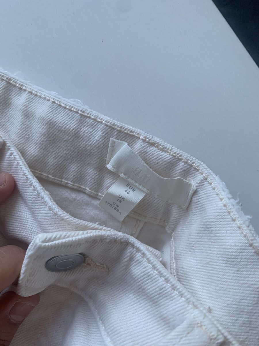 H&M Jeans: Weisse H&M Jeans, Gr. 46 – Usato da Basel venduto da ari_xy65 3