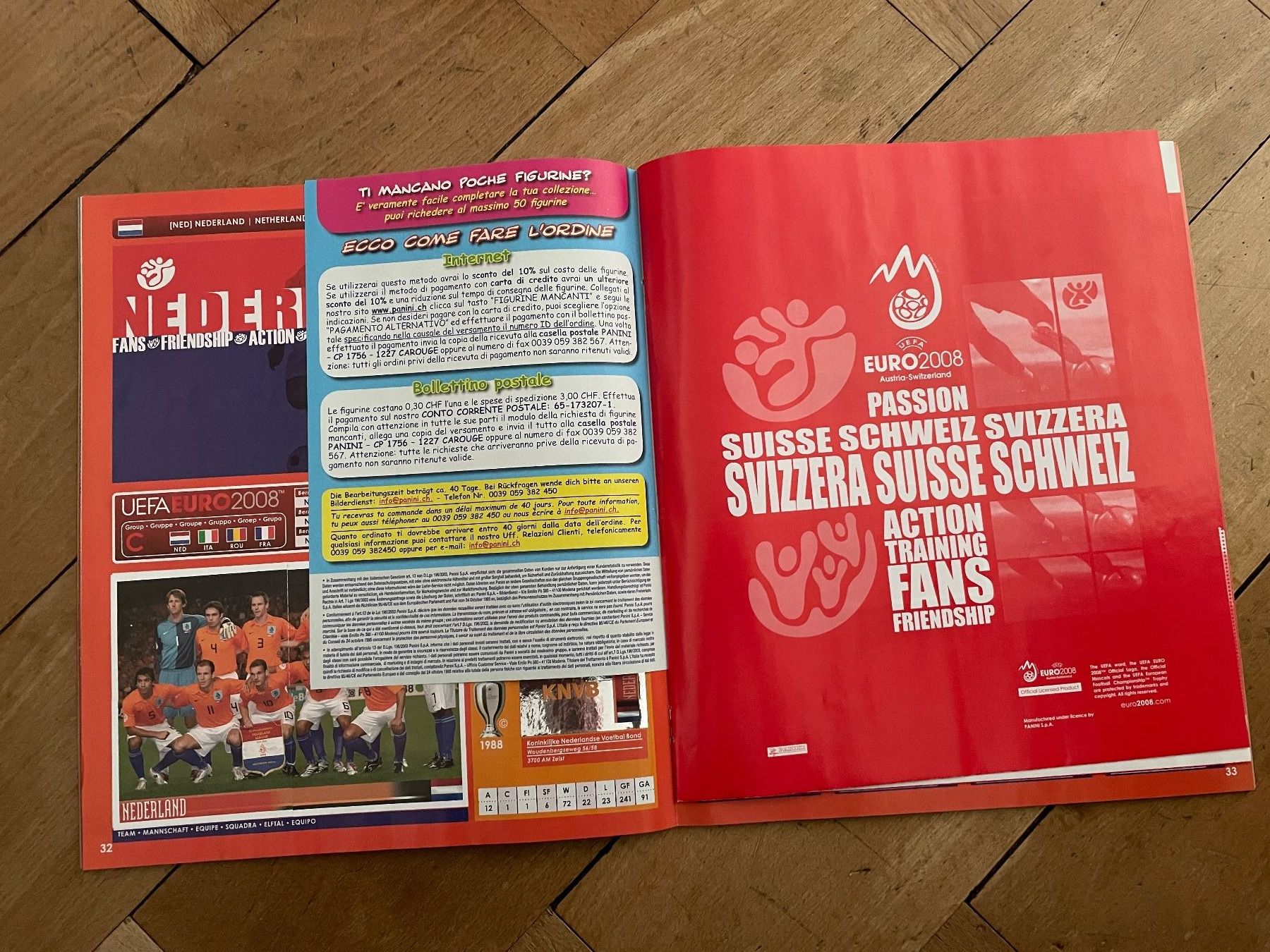 Panini Alben: Panini Euro 2008 Austria-Switzerland – Gebraucht aus Kriens von ruedi740 2