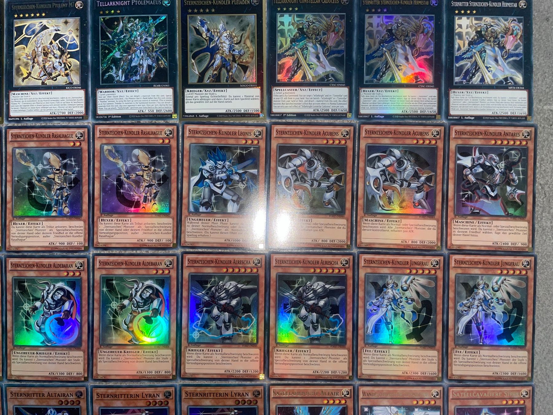 Yugioh Cartes à collectionner: Seltenes Sternzeichen / Sternritter Deck! – Neuf (Voir description) à Altstätten SG par ChangeMaker 2