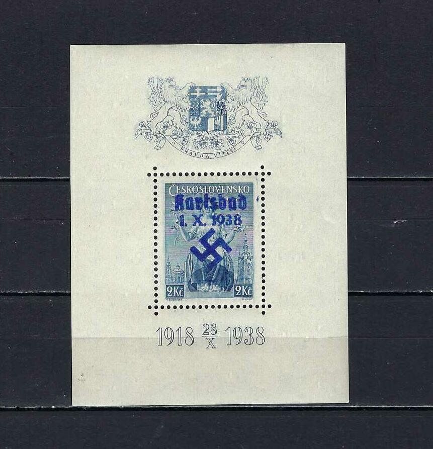 Alle Briefmarken: Besetzung Sudetenland  ** – Neu und originalverpackt aus Altstätten SG von Nandodax