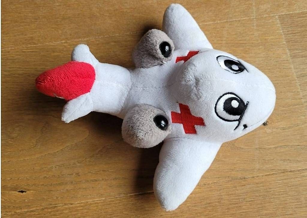 Spielzeuge: Peluche avion Rega – Gebraucht aus Chemin von Sophiepittier