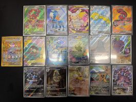 Pokemon Sammelkarten 16 x Ex Karten