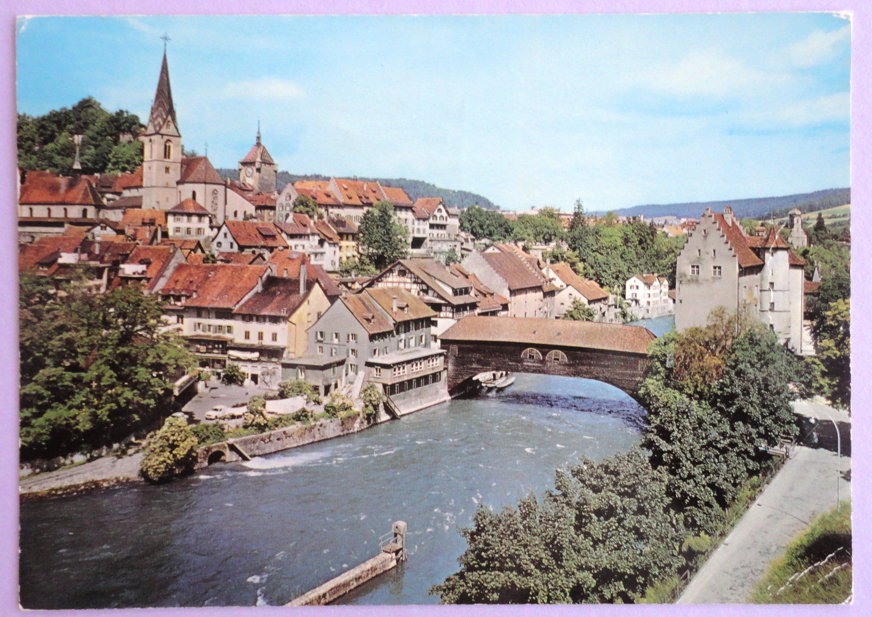 Cartoline postali: Baden mit Landvogteischloss – Difettoso da Fétigny venduto da Billy2miny