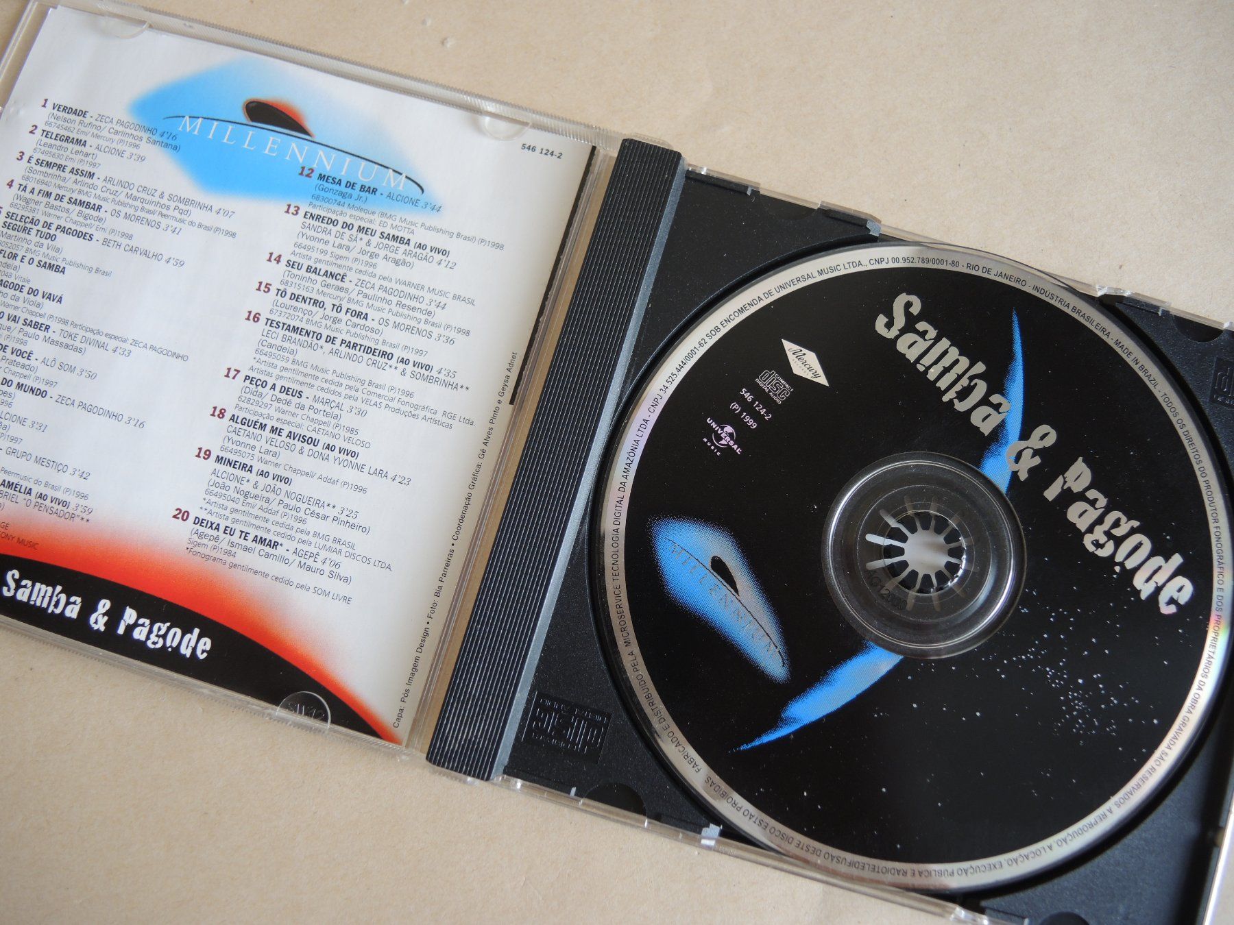 CDs: Samba & Pagode - CD Millennium - 20 Hits – Gebraucht aus Rorschach von maeck8 1