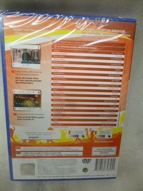 Sony Spiele: SingStar Turkish Party - PS2  - Top Rare 100% NEW – Neu und originalverpackt aus Pambio Noranco von Pol69 3