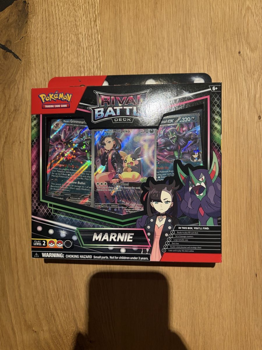 Pokémon Sammelbilder & Trading cards: Marnie's Grimmsnarl Battledeck – Neu und originalverpackt aus Buchs LU von Arcade_otaku
