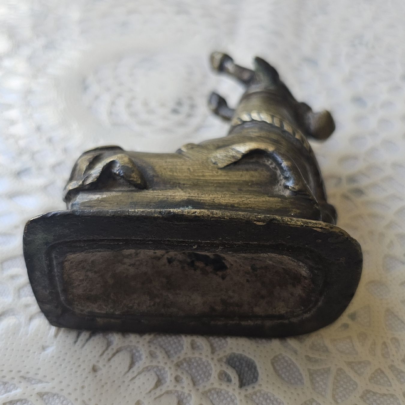 Statuette: Bronzefigur Stier sitzend antik Sammlerstueck – Usato da Füllinsdorf venduto da raz_mw2k 5