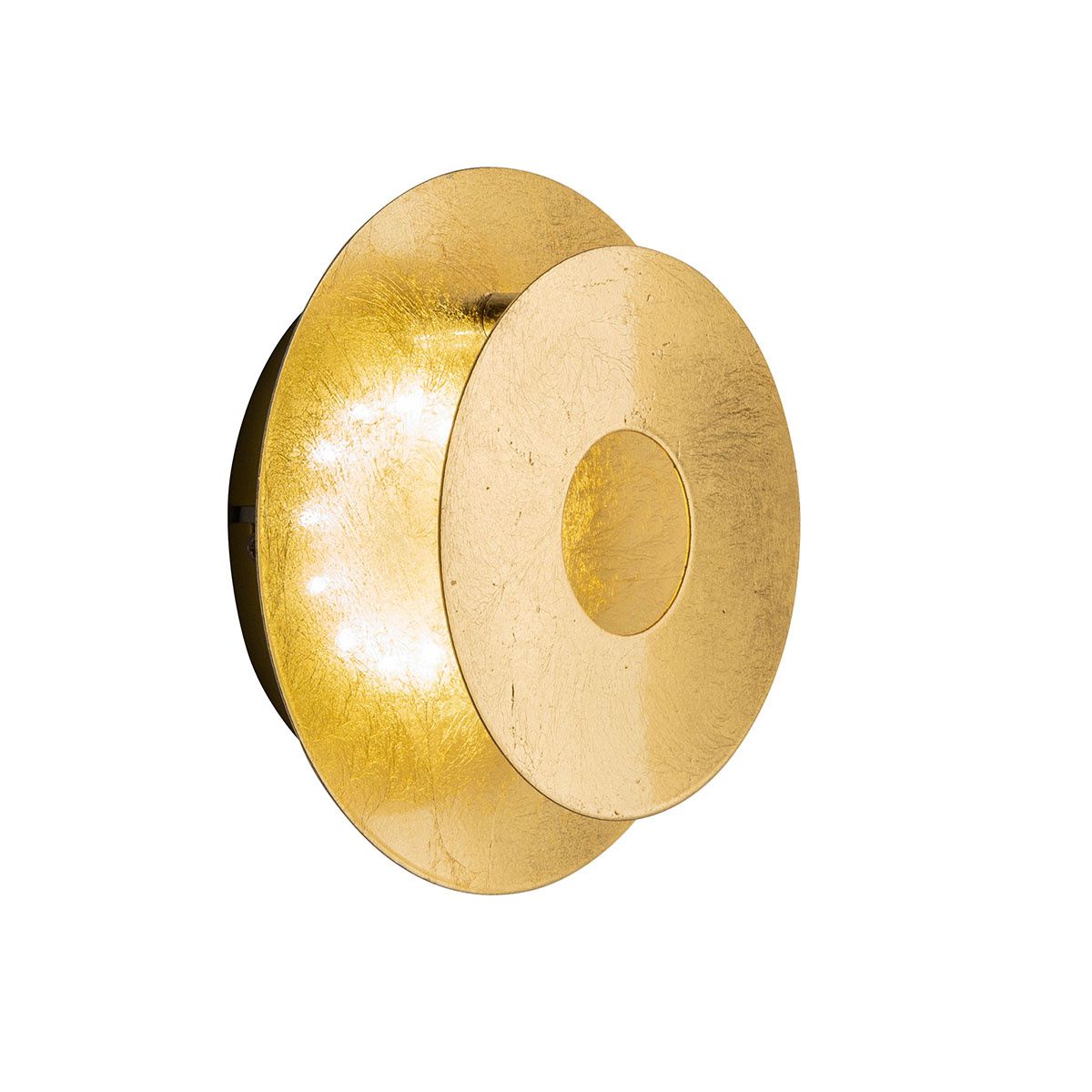 Lampade: LED Wandleuchte, Gold, 18 cm x 14 cm – Nuovo (secondo la descrizione) da Kreuzlingen venduto da Smart-Light 3