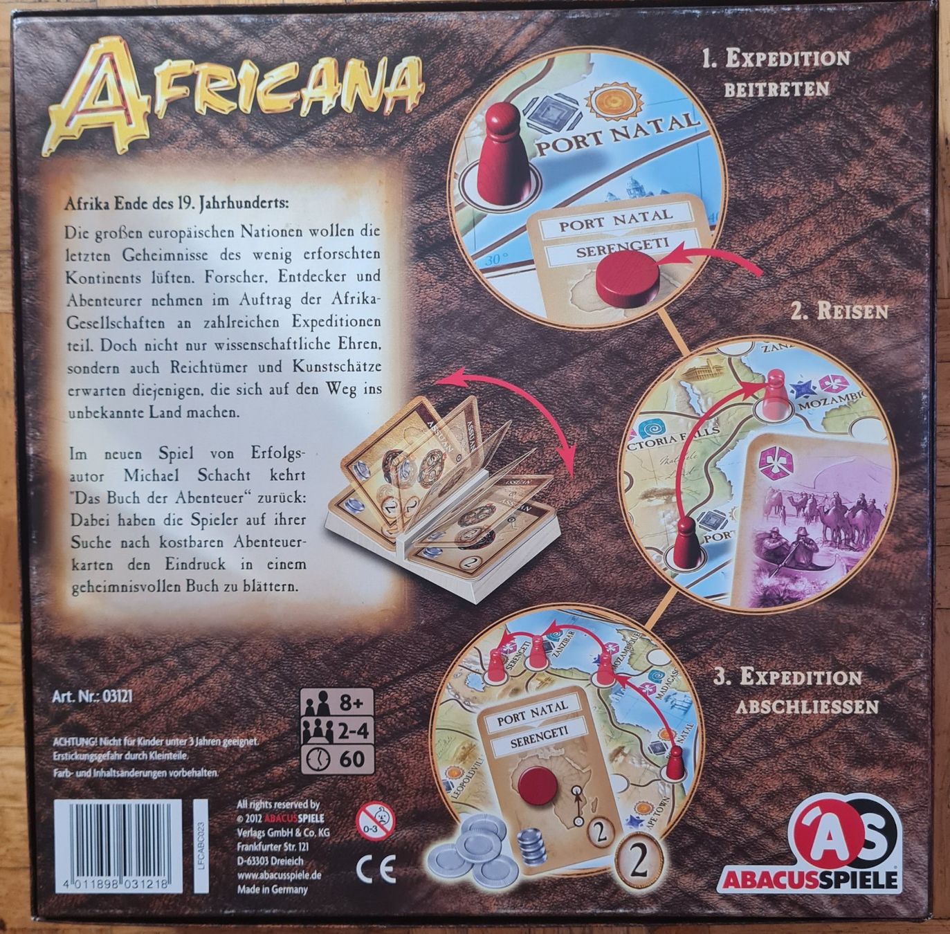 Giochi: Brettspiel "Africana" – Usato da Zürich venduto da Desmond01 1