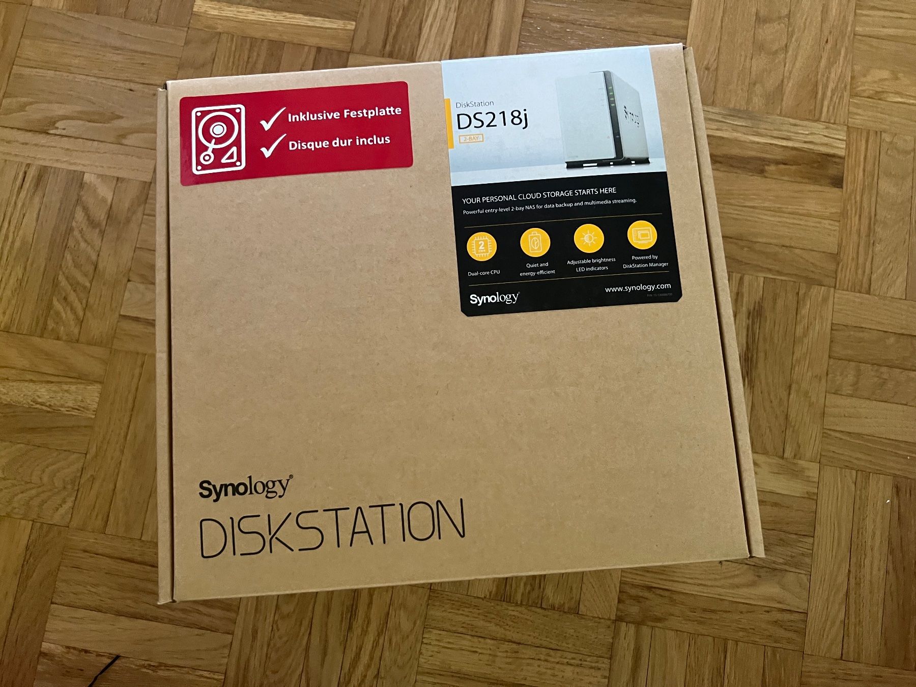 Synology Server: NAS Synology DS218j & 2x2 TB – Gebraucht aus Basel von La.Bonne.affaire 4