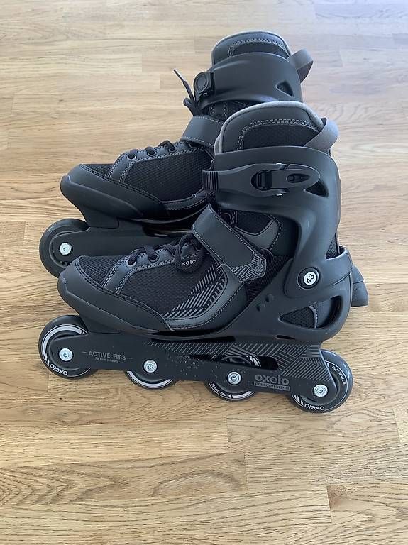Oxelo Pattini in linea & Pattini a rotelle: Oxelo Inlineskates Rollschuhe 43 neu – Usato da Davos Dorf venduto da BenoitFichaux