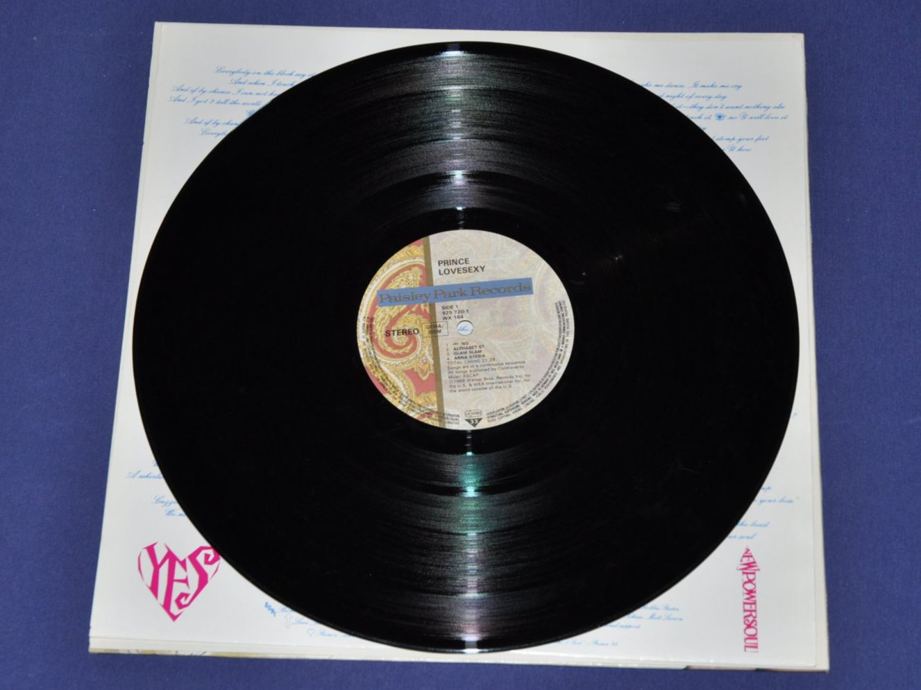 Vinyles: LP Prince - Lovesexy – D'occasion à Boll par Theodora15 4