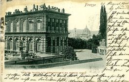 Frienze - Florenz Palazzo Pitti + 1900