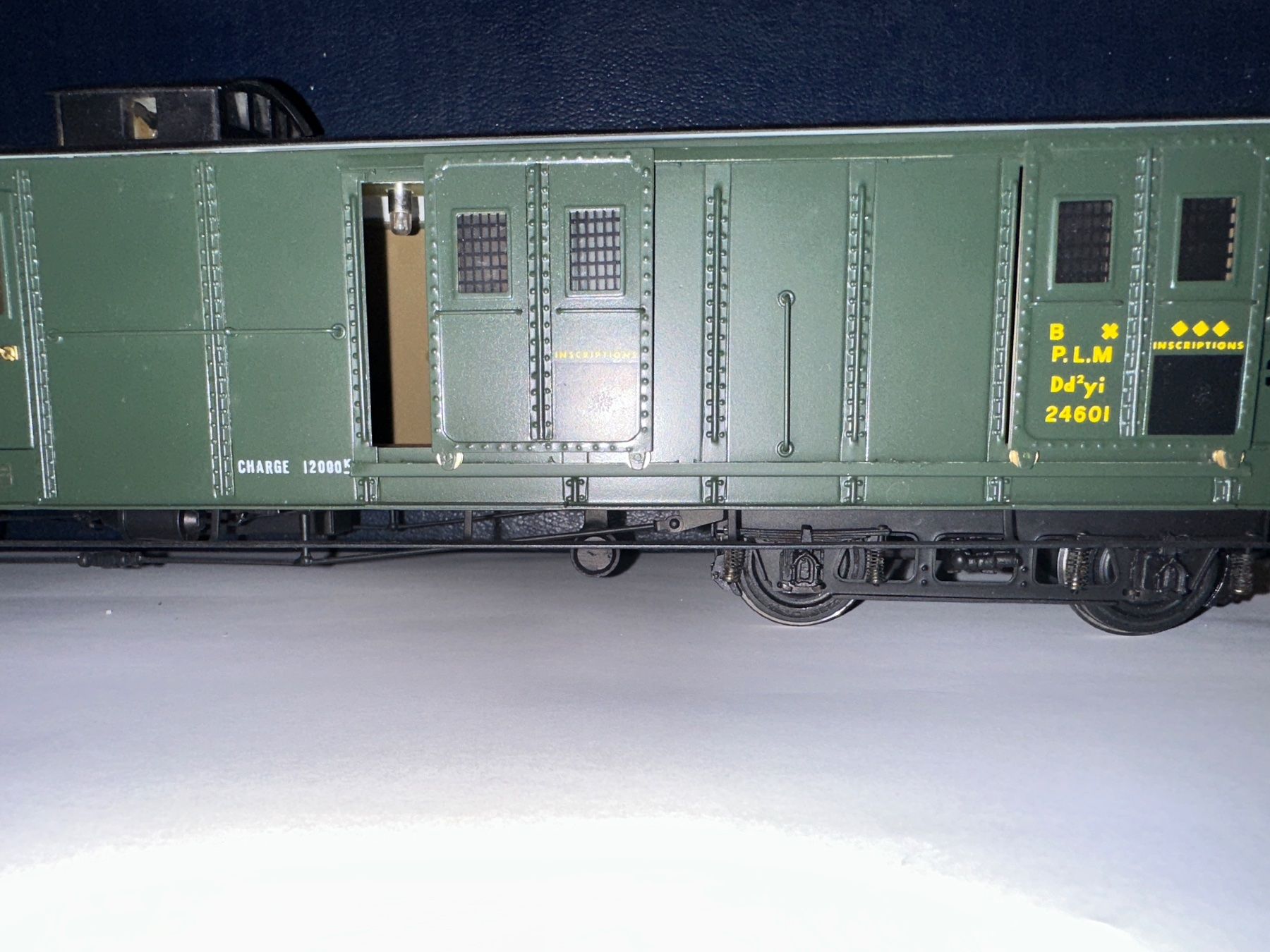 Fulgurex Modellini di ferrovie: Fulgurex Elletren - Fourgon PLM 24601 - Réf. 3533 – Nuovo e nell'imballaggio originale da Schaan venduto da bw608le 2