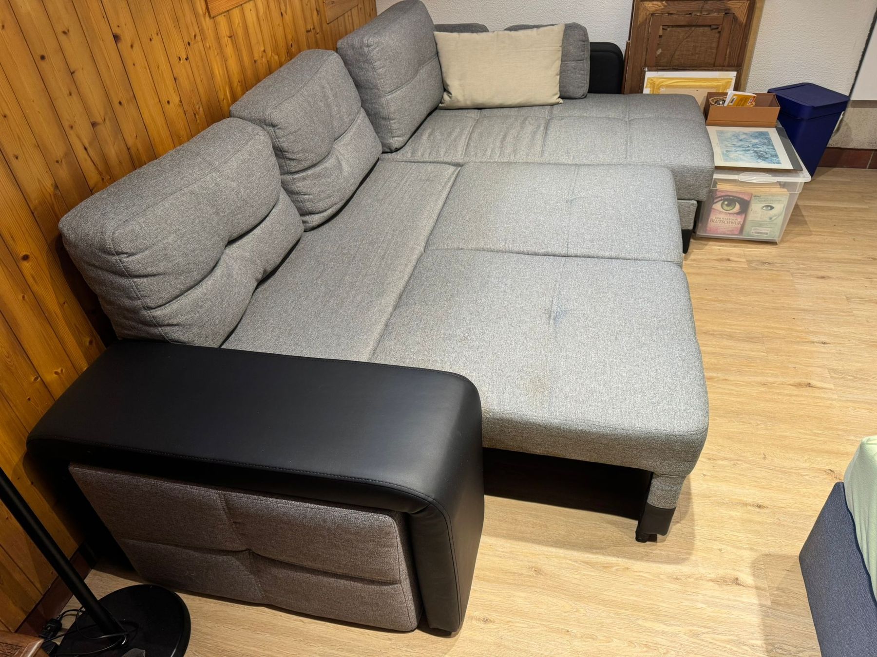 Conforama Divani: Schlafsofa in schwarz-grau – Nuovo (secondo la descrizione) da Embrach venduto da giules_95 2