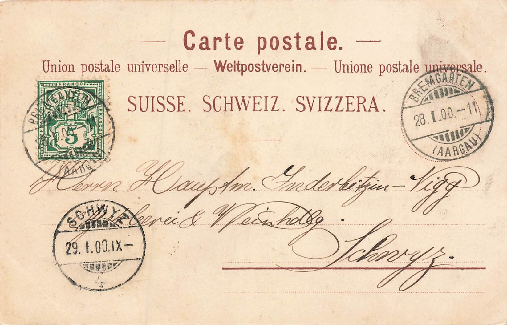 Ansichtskarten: Lausanne – Gebraucht aus Schwyz von Seffi56 1