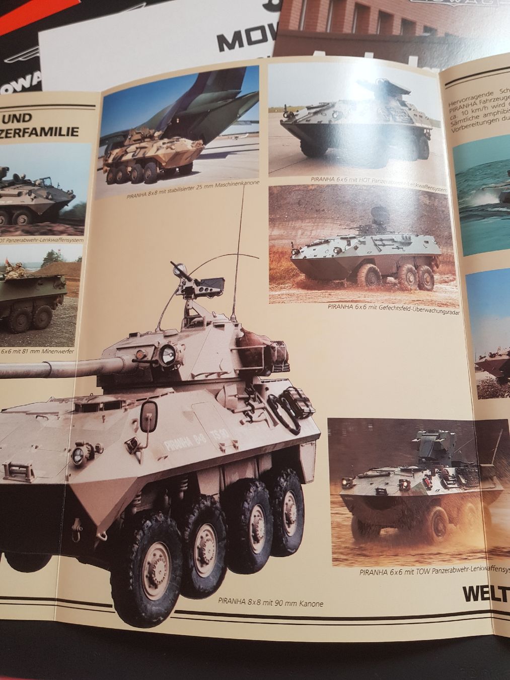 Mowag Dokumente: MOWAG Datenblätter, Prospekte – Neu (gemäss Beschreibung) aus Altnau von samira41 1