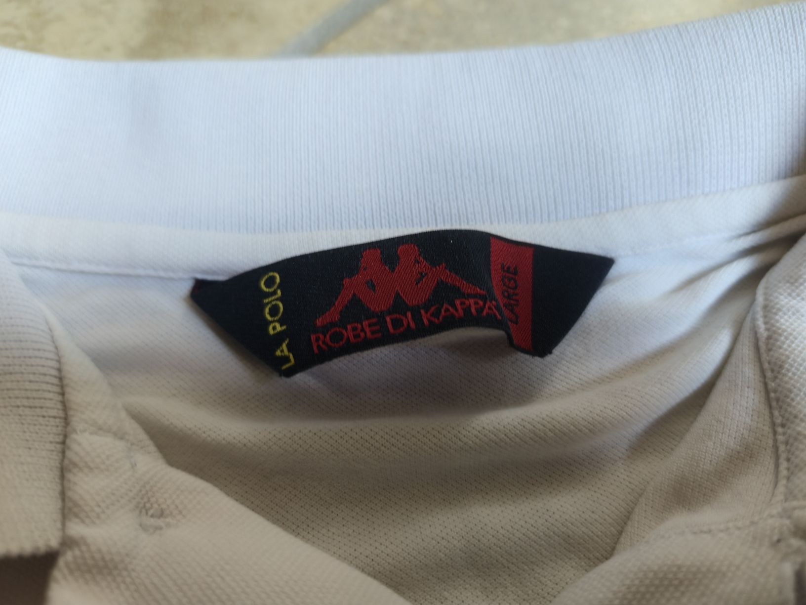 Kappa Magliette Polo: Polo Kappa blanc taille L bon état – Usato da Chailly-Montreux venduto da svenm53 2