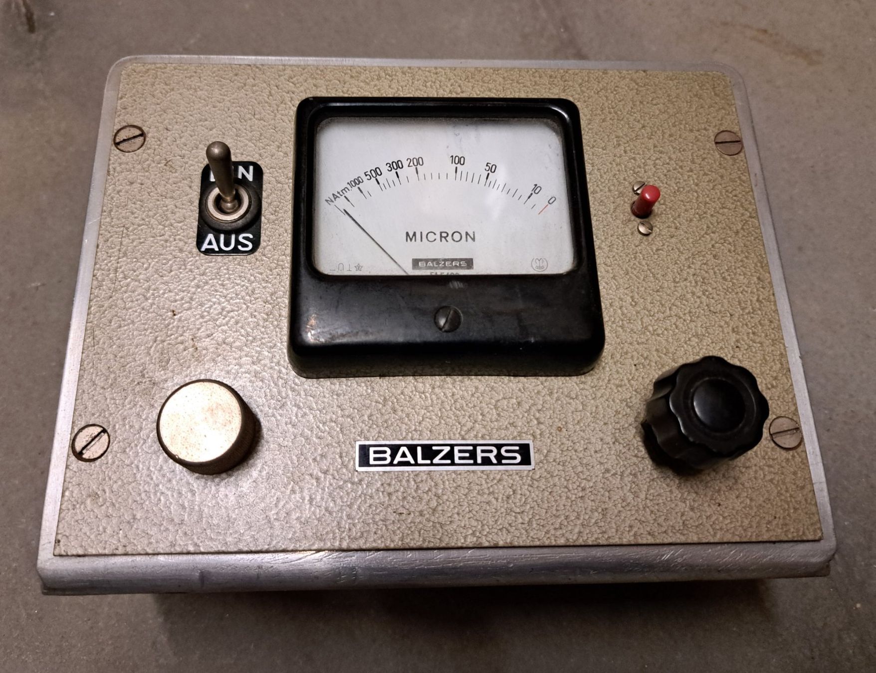 Misurare: Balzers KV301B Messgerät – Usato da Basel venduto da Selaseth 3