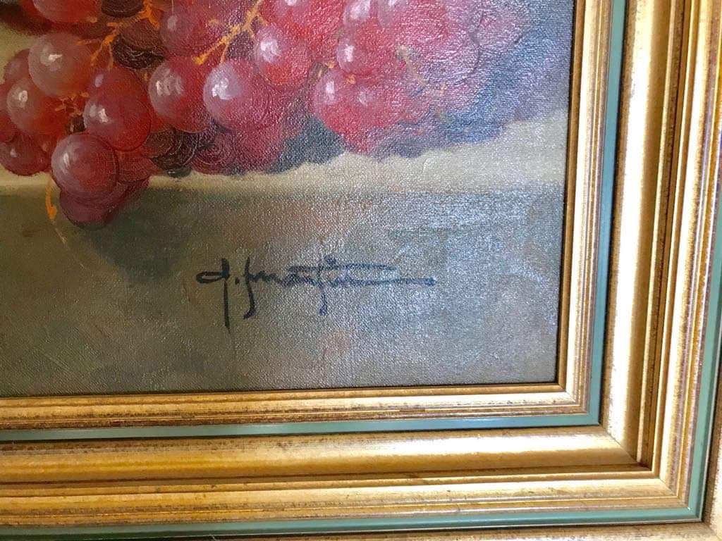 Dipinti: • Grosses Gemälde Stillleben • – Usato da Basel venduto da mendoza13 2