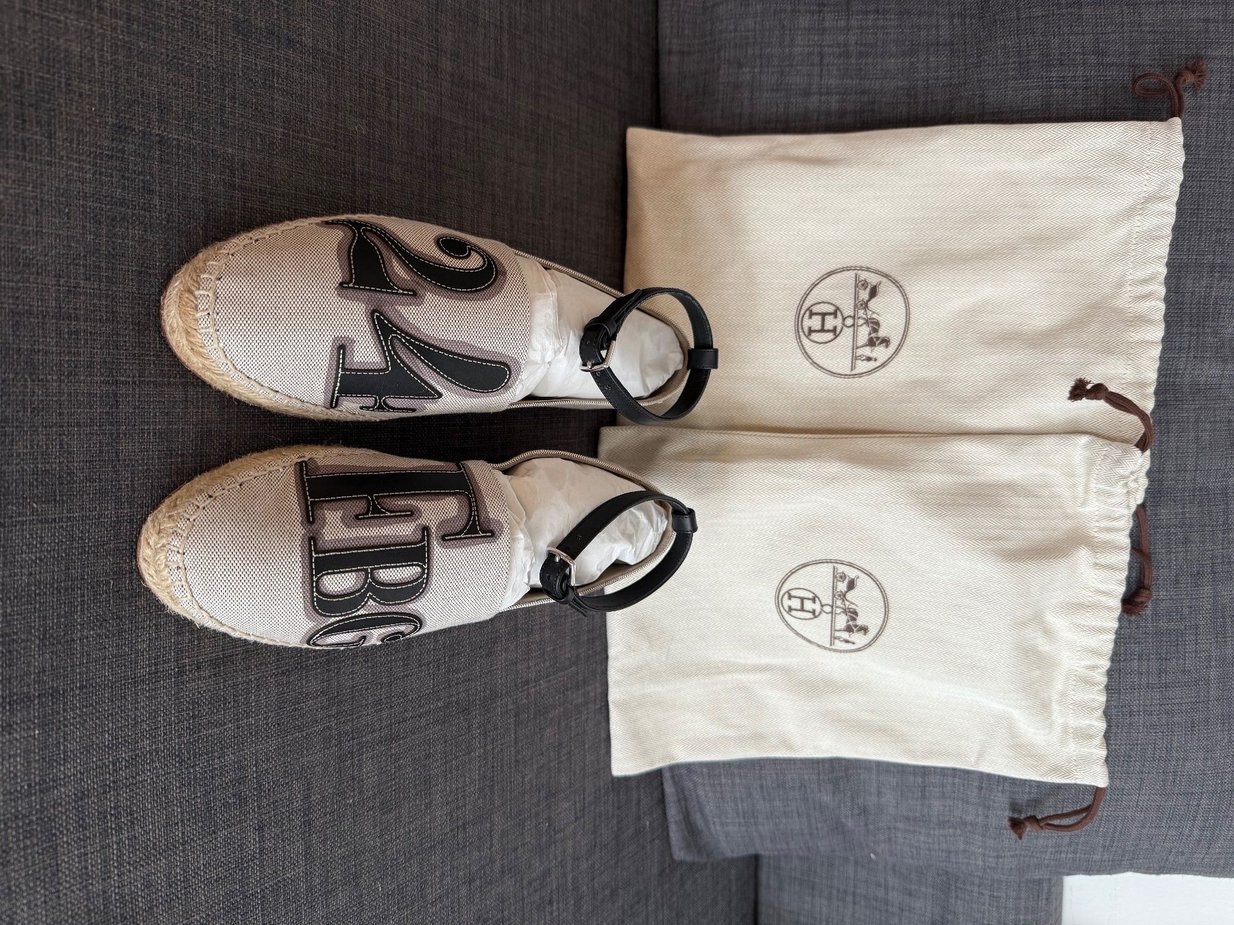 Hermès Scarpe da donna: Hermes espadrilles 39 – Nuovo e nell'imballaggio originale da Zürich venduto da Applepie