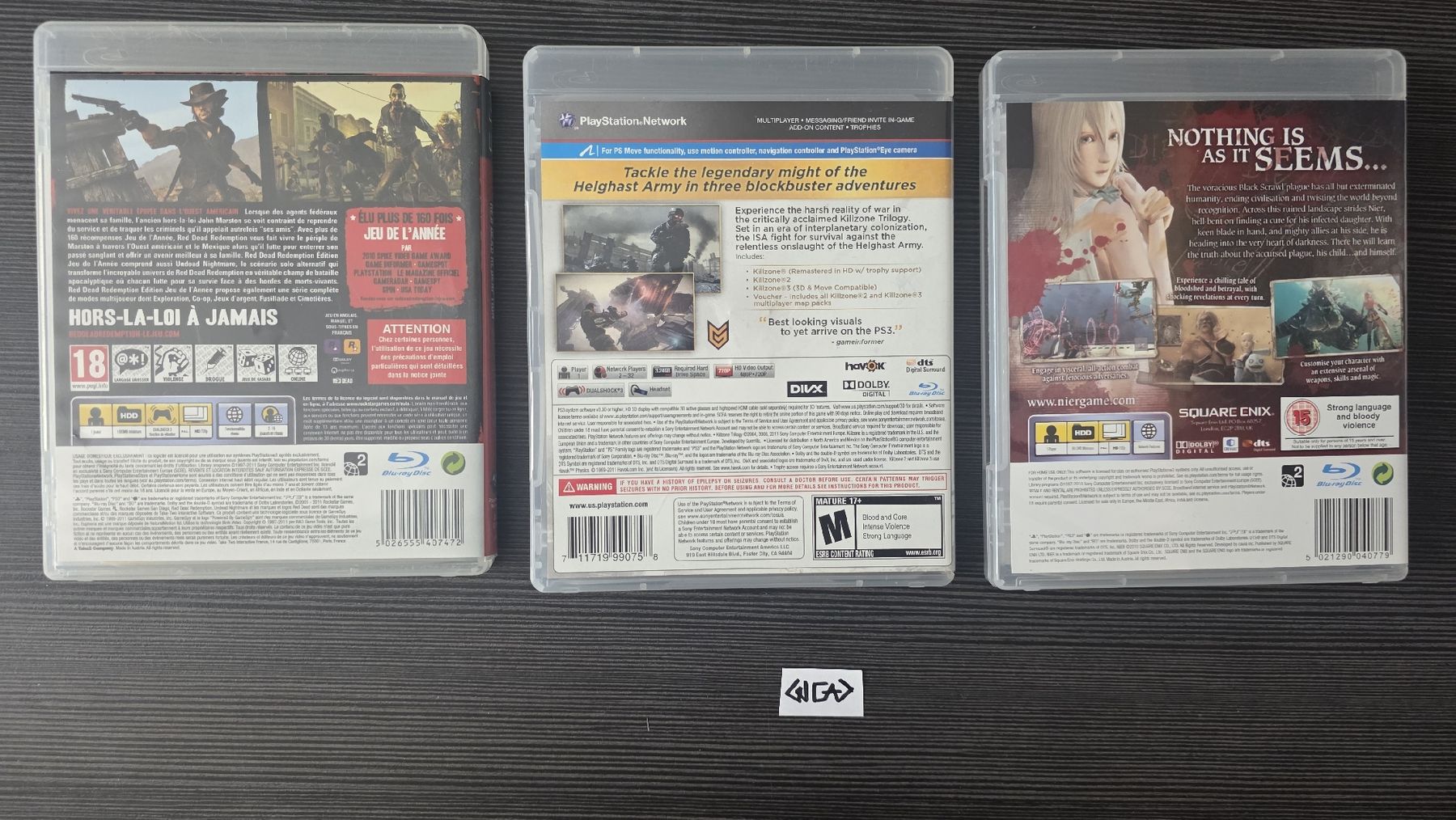 Giochi: Nier - Killzone Trilogy - Red Dead – Usato da Nax venduto da Glead 1