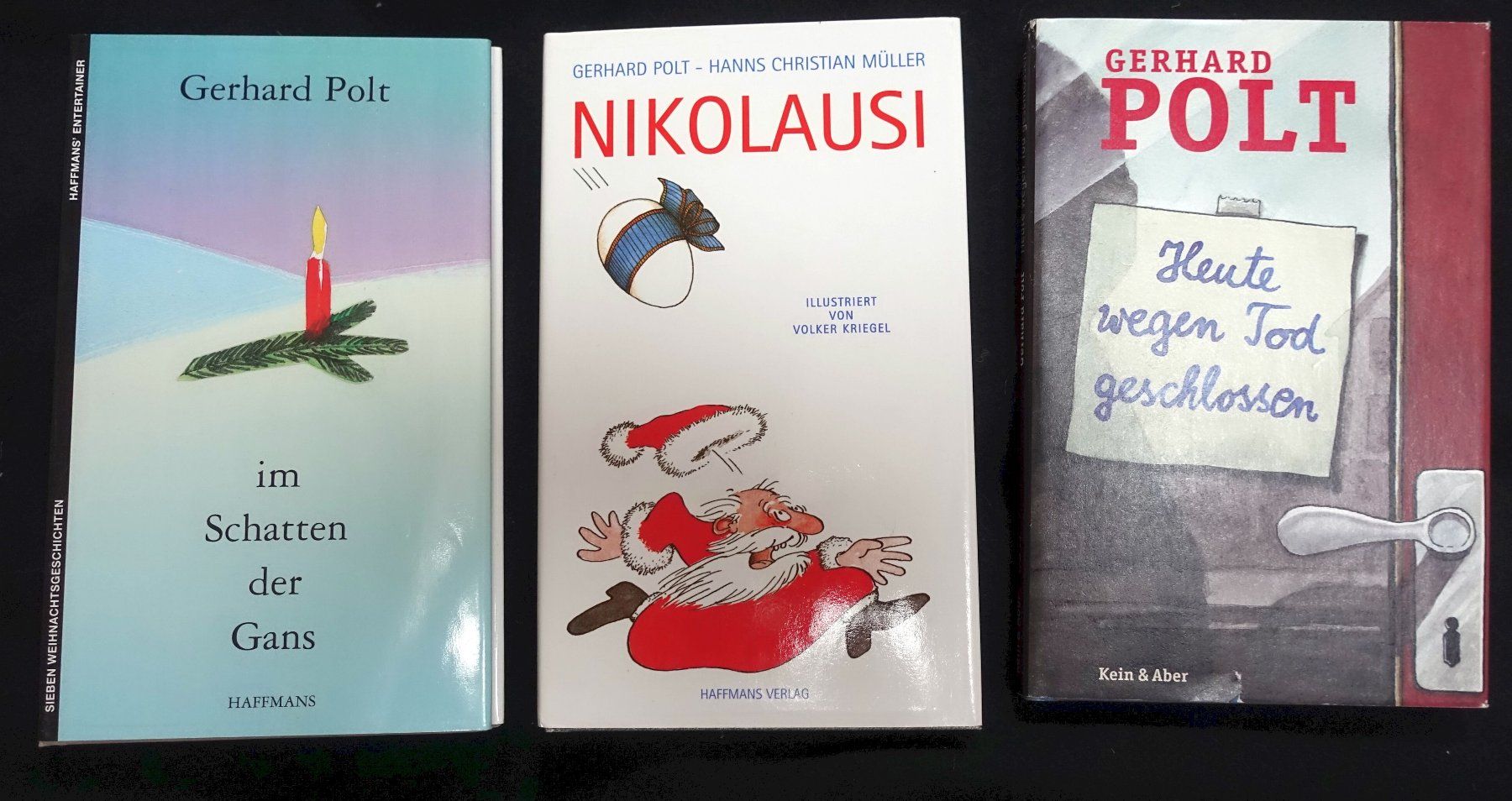 Libri: 3x Gerhard Polt. Nikolausi u.a. Klassiker – Usato da Gutenswil venduto da Optico