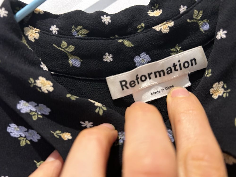 Reformation Viscose Dress Size 4 3