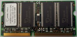 HP F1457B PC100, 64 MB SDRAM