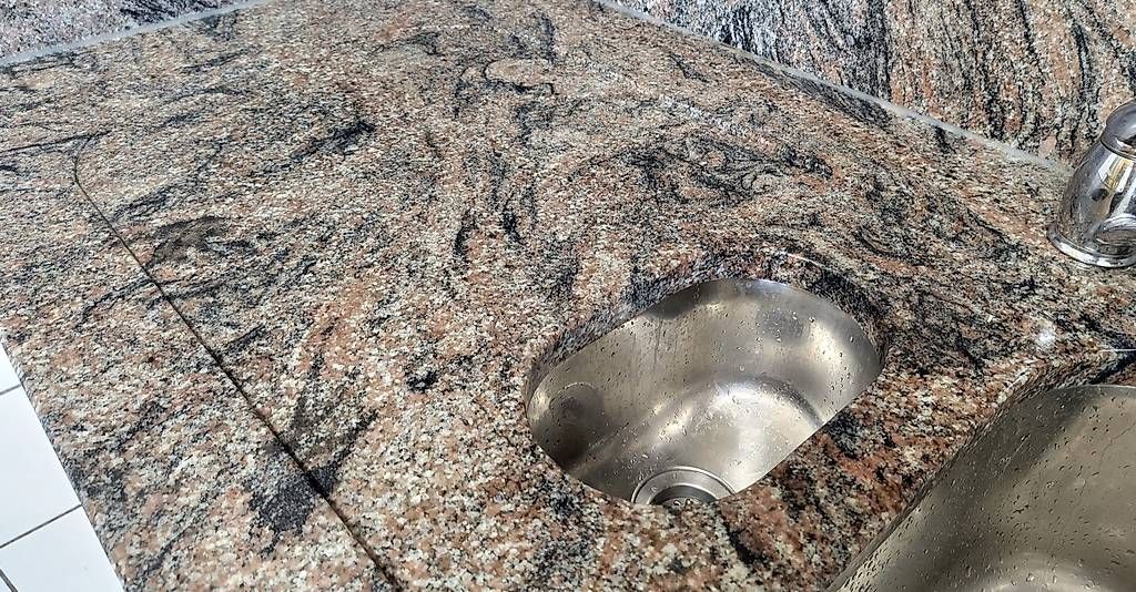 Pierres & tuiles: schöne Granitplatten, rosa-grauer Granitgneis – D'occasion à Aarau par jvo_757z 3