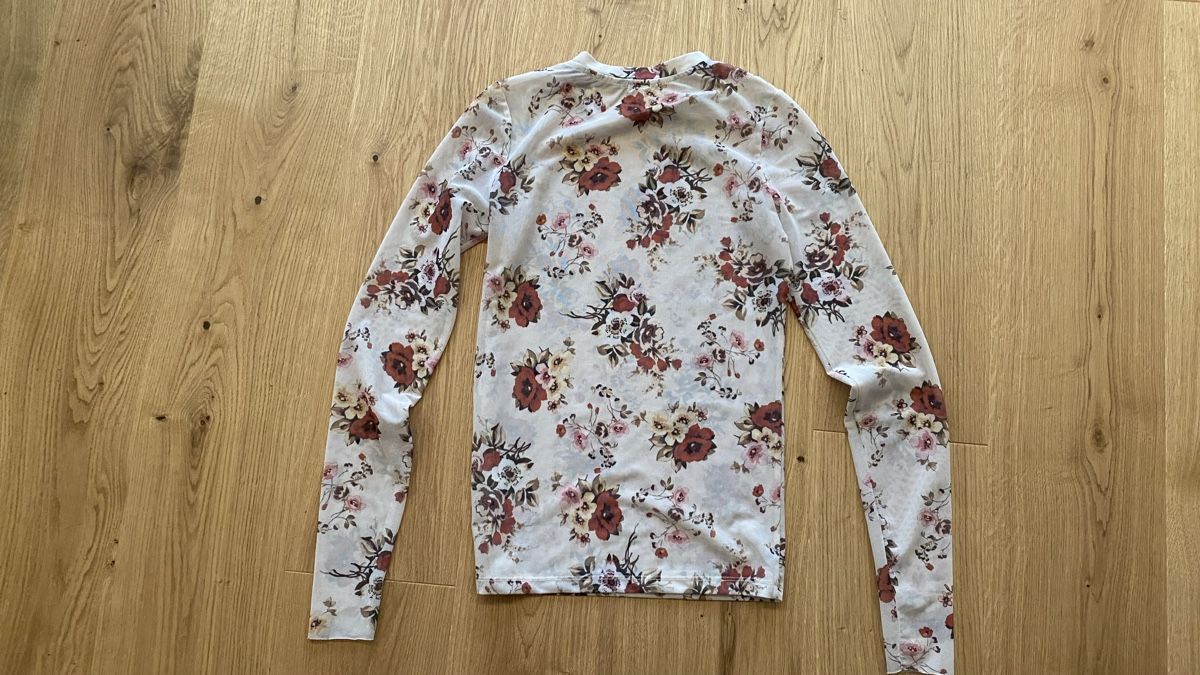 Stradivarius Top: Transparentes Langarmshirt, Stradivarius, S/ 36 – Nuovo (secondo la descrizione) da Zürich venduto da Klusek_2019 5