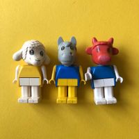 3 Lego Fabuland Minifiguren