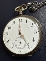 Antike Taschenuhr echt Silber 51 mm
