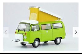 VW Bus T2b Westfalia Camper 1:43 grün Faltdach Model