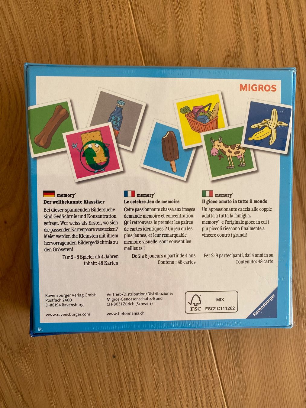 Ravensburger Giochi: Migros Memory & Einkaufen macht Spass! Ravensburger – Nuovo e nell'imballaggio originale da Trachslau venduto da M_Schmid81 2