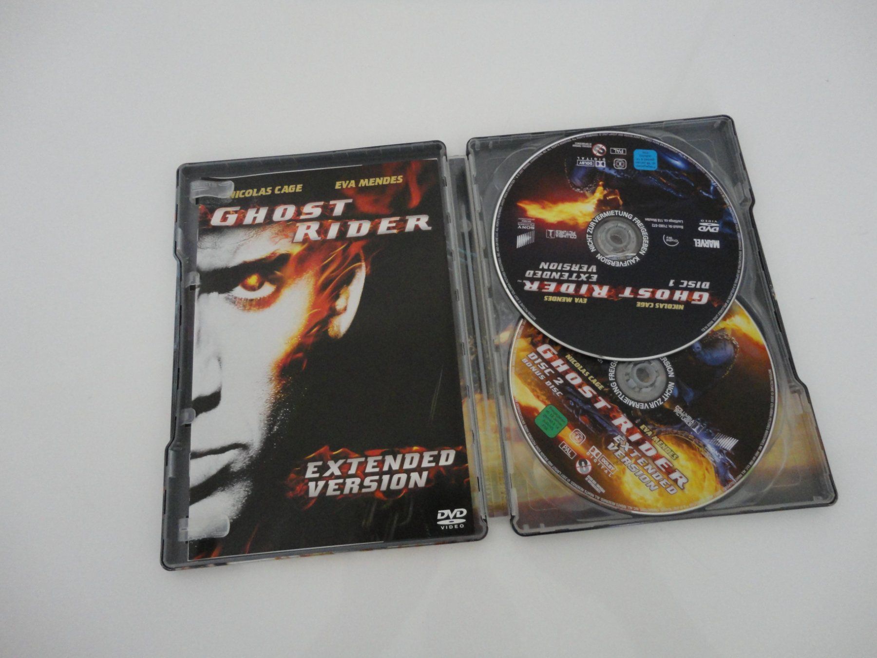 Alle DVDs: Ghost Rider (Extended Version) Metall Tin – Gebraucht aus Niederhelfenschwil von Bruce019 1