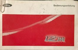 Betriebsanleitung - Ford 12M