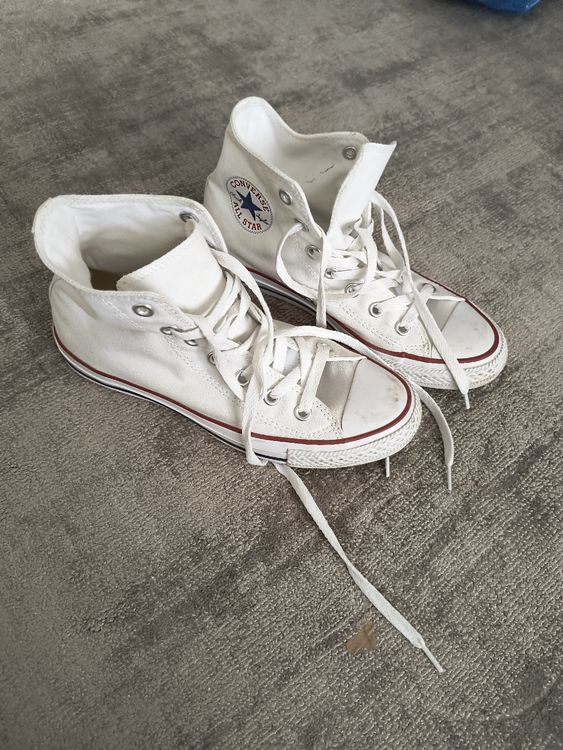 Converse All Star Chucks weiss Gr. 37 5 Kaufen auf Ricardo