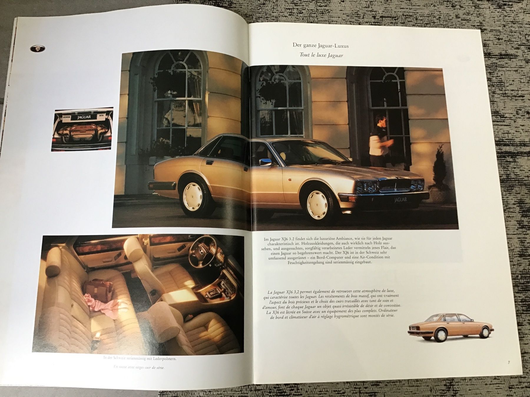 Jaguar Documenti: Jaguar Daimler XJS Verkaufsprospekt Programm ca. 1992 – Usato da Scherzingen venduto da Starseller62 2
