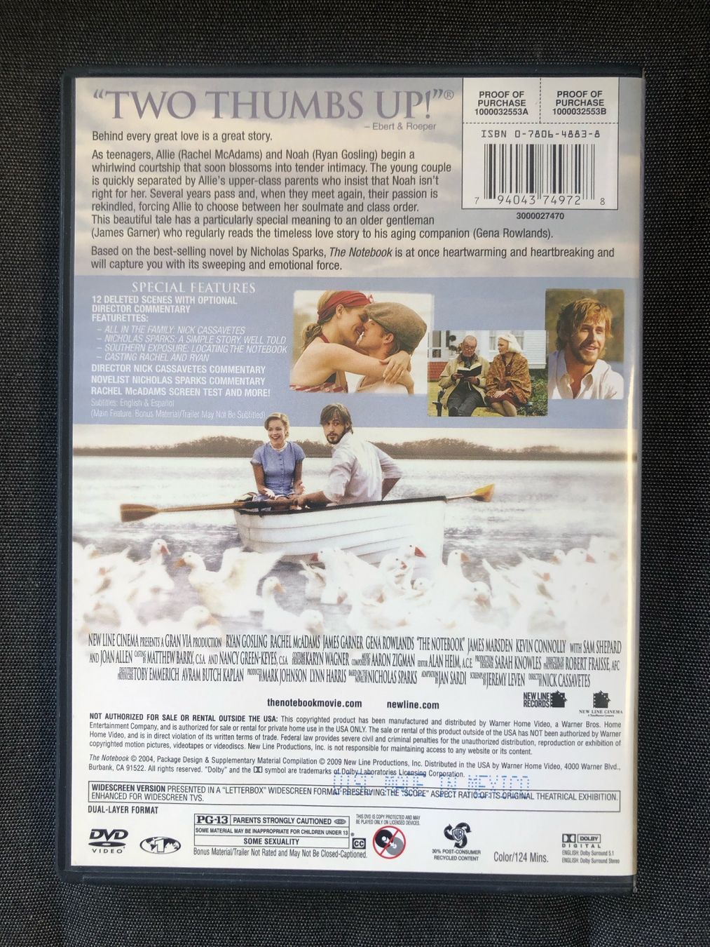Alle DVDs: The Notebook DVD – Neu (gemäss Beschreibung) aus Zürich von vl_ad 1
